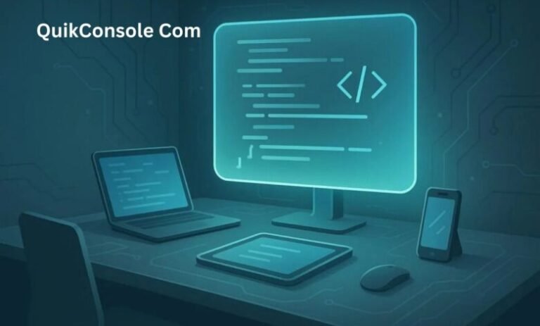 QuikConsole com: Overview, Features, and How It Works QuikConsole com: Overview, Features, and How It Works