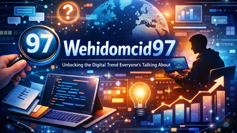 Wehidomcid97: Everything You Need to Know About This Emerging Digital Term